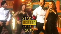 Varun Dhawan And Madhuri Dixit Performance At Star Screen Awards 2018