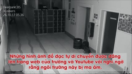 Đồ đạc tự di chuyển trong ngôi trường "bị ma ám" ở Ireland