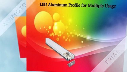 LED Aluminum Profile for Multiple Usage