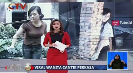 Viral Wanita Cantik Jadi Kuli Bangungan