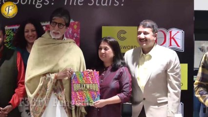 AMITABH BACHCHAN LAUNCH “BOLLYWOOD”, THE BOOK, LOADED WITH TERRIFIC FACTS