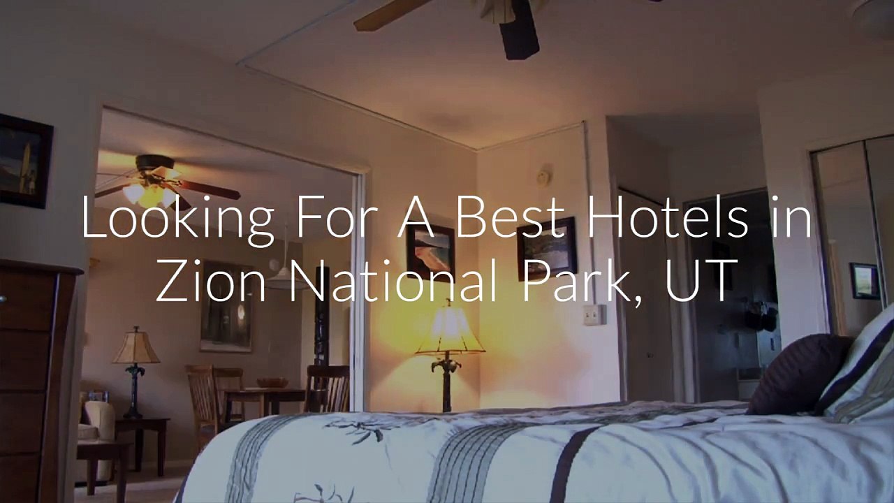 Hotels in Zion National Park, UT : 435-772-3244
