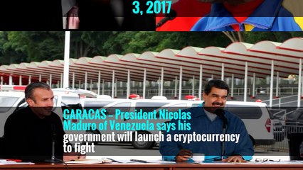 Venezuela Plans a Cryptocurrency, Maduro Says