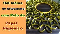 158 Idéias de Artesanato com Rolo de Papel Higiênico | DIY | Faça e Venda