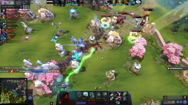 INFAMOUS vs EG TI7 Groups DOTA 2 AUG 2017