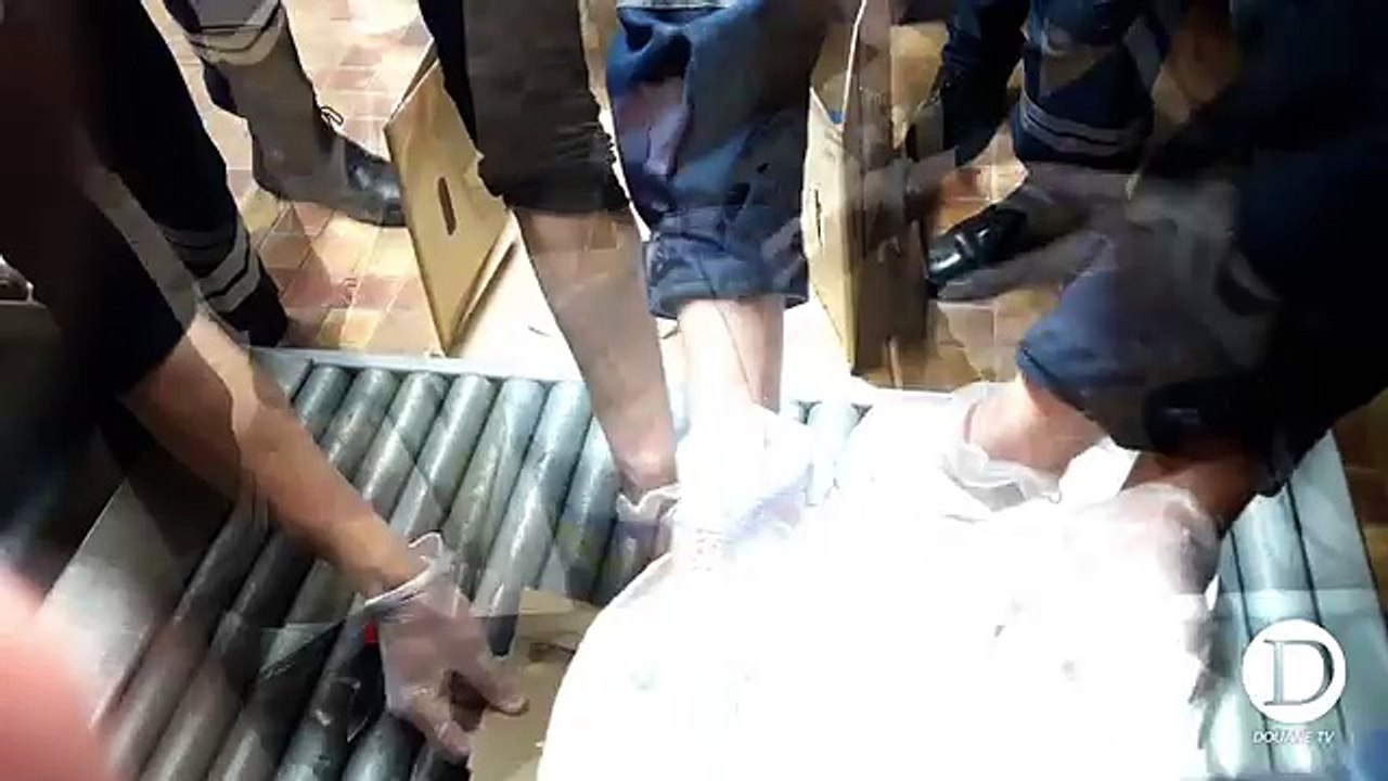 110 000 euros découverts dans des pots de peinture blanche