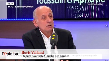 Boris Vallaud – Olivier Dussopt au gouvernement: «C’est comme s’il nous crachait au visage»