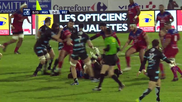 Résumé Massy-Béziers - ProD2 - 01/12/17