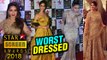 Stars Screen Awards 2018 Worst Dressed Actresses  Madhuri Dixit, Urvashi Rautela, Manisha Koirala