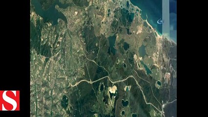 3'üncü Havalimanı inşaatının yıllar içinde değişimi uzaydan görüntülendi