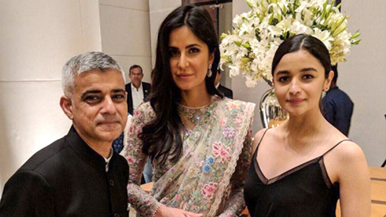 Shah Rukh Khan, Katrina Kaif, Alia Bhatt At London Mayor Sadiq Khan Party