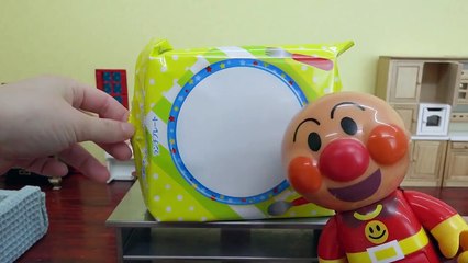 アンパンマン　おもちゃ　アニメ　粉ぷんで作るお子様ランチ