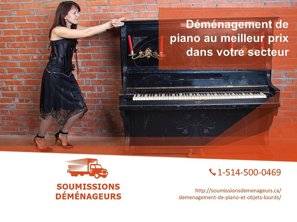 Quel prix pour votre déménagement de piano par des déménageurs?