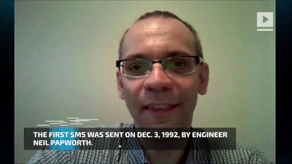 World's first text message turns 25 years old