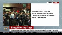 Cumhurbaşkanı Erdoğan bir sonraki programının sunuculuğunu engelli kadının yapmasını istedi