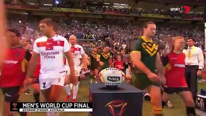Les Kangaroos sacrés champions du monde face à l'Angleterre