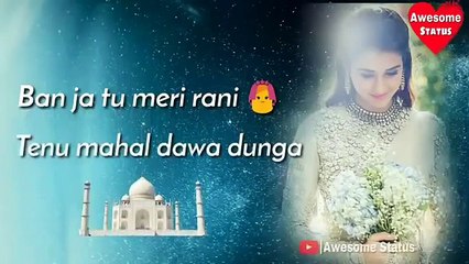Romantic whatsapp status❤️ Sun meri rani☺️ - {HZS Studio}