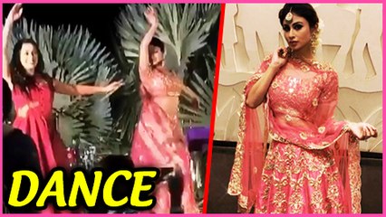 Mouni Roy Dance At Aashka And Brent Sangeet Ceremony