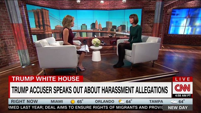 'I felt awful something weird just happened': Accuser explains what it felt like to be harassed by Trump