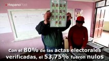 Bolivia responde con voto nulo en las elecciones judiciales