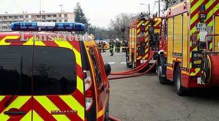 Violent incendie à la Cristallerie de Givors