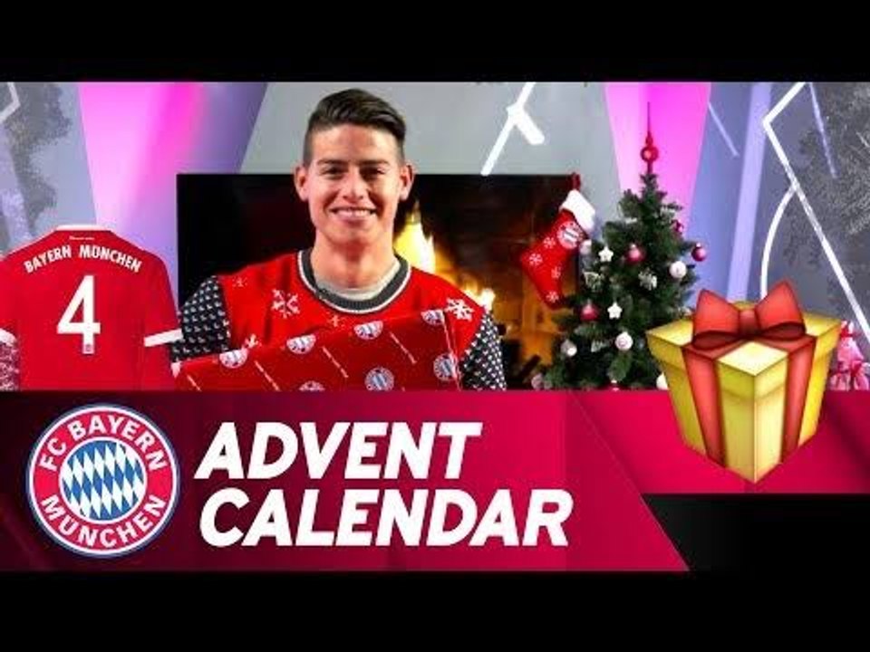 Pantomime_w__James_Rodríguez___FC_Bayern_Xmas_Advent_Calendar_#4