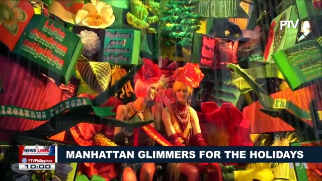 GLOBAL NEWS | Manhattan glimmers for the holidays
