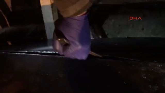 Sivas Otobüsün Yakıt Deposunda Kaçak Sigara