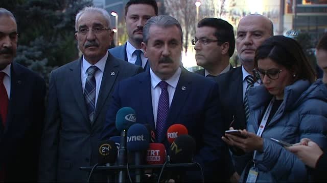 Cumhurbaşkanı Erdoğan, Mustafa Destici ve Heyetini Kabul Etti