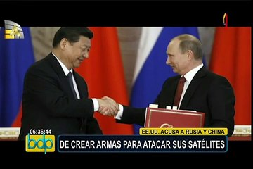 EE.UU. acusa a Rusia y China de crear armas para atacar sus satélites