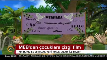 MEB'den çocuklara çizgi film