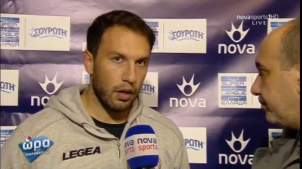 13η ΑΕΛ-Πας Γιάννινα 1-1 2017-18 Ναζλίδης, Φατιόν δηλώσεις (Novasports)