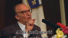 Alija Izetbegović - Rata neće biti...