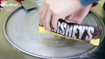 허쉬초콜릿 아이스크림.. 크기가 두배가되었다!! Hersheys Ice cream roll 보리보리 BoriBori