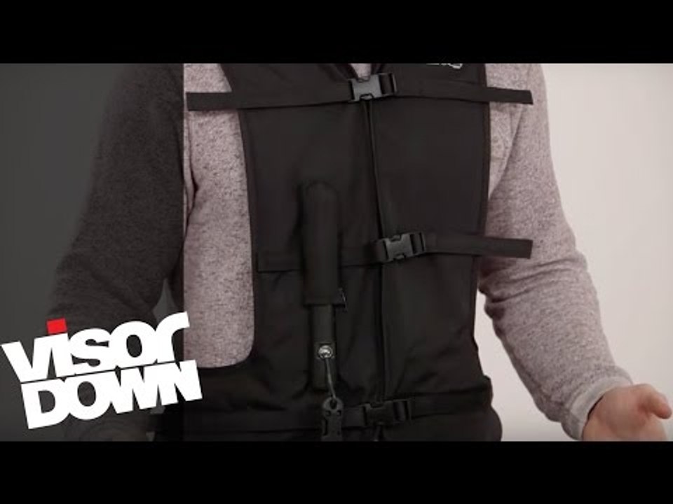 Motorcycle airbag deployment | Helite Turtle | Visordown Product Review