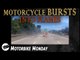 Motorcycle BURSTS into flames | Motorbike Monday