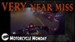 Motorcycle VERY near collision | Motorbike Monday