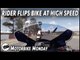 Rider flips motorcycle at high speed | Motorbike Monday
