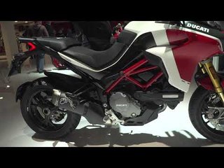 New Ducati Multistrada 1260 in red/white/black - Closer look | EICMA 2017
