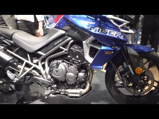 New Triumph Tiger 800 XRX - Closer look | EICMA 2017