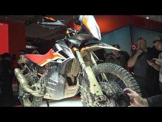 New KTM 790 Adventure R Prototype - Closer look | EICMA 2017