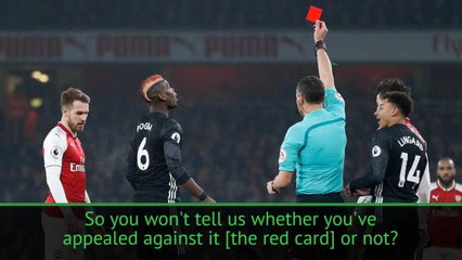 Pogba will face CSKA, but have Man United appealed Arsenal red?