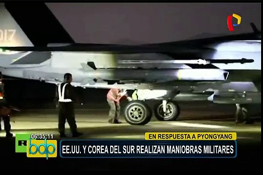 Corea del Sur y EE. UU. responden a Pyongyang con maniobras aéreas