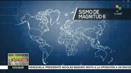 Sismo de 6.0 sacude las Islas Kermadec en Nueva Zelanda
