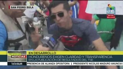 TSE hondureño inició escrutinio especial cuestionado en las calles