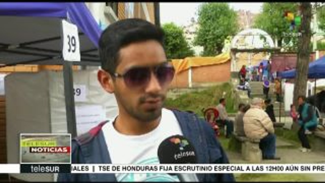 Avanza sin novedades la elección judicial boliviana