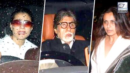 Celebs SPOTTED At Shashi Kapoors House