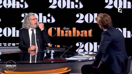 Alain Chabat se fait reprendre par Laurent Delahousse