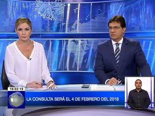 La Consulta Popular será el domingo 4 de febrero del 2018