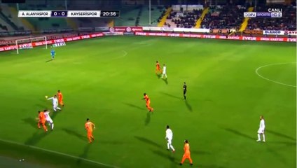 Guray Vural GOAL HD - Alanyaspor	0-1	Kayserispor 04.12.2017